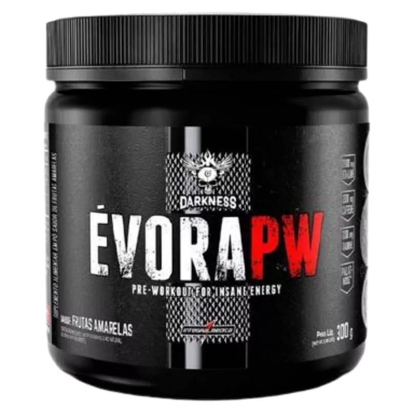 evora-pw-pre-treino-300g-integralmedica-frutas-amarela-sao paulo-brasil