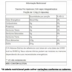 therma-pro-hardcore-120-caps-integralmedica-tabela-nutricional-sao-paulo-brasil