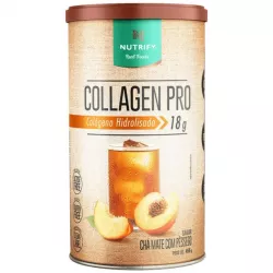 collagen-pro-450g-nutrify-cha-mate-pessego-sao-paulo-brasil