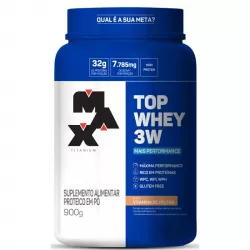 top-whey-3w-mais-performance-900g-max-titanium-vitamina-de-fruta-sao-paulo-brasil