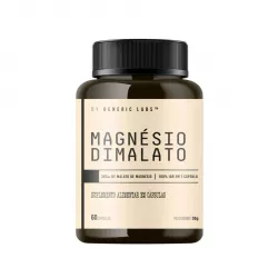 Magnésio Dimalato (60 Caps)...